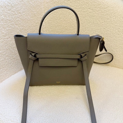 👜Celine 賽琳大象灰色 鯰魚包