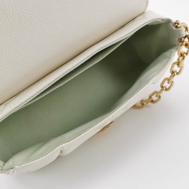 Louis Vuitton (LV) Favorite牛皮拼色老花Logo標誌牌斜背包包肩包晶片款-6