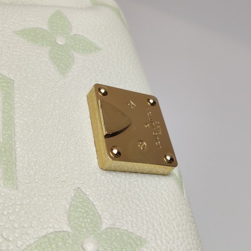 Louis Vuitton (LV) Favorite牛皮拼色老花Logo標誌牌斜背包包肩包晶片款-10