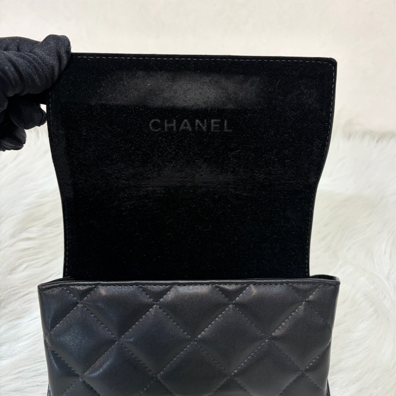 CHANEL A71305 高級樹脂 黑框 英文 logo 金字 太陽眼鏡 墨鏡-34