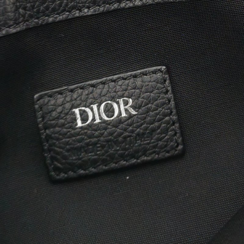 Dior Saddle馬鞍包牛皮純色皮革肩帶馬鞍造型斜背包單肩包-7