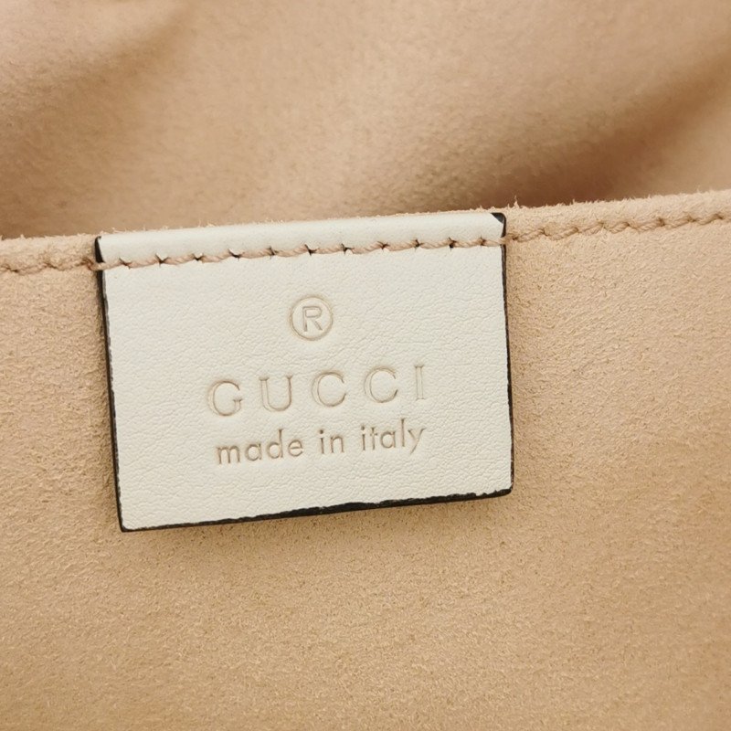Gucci Padlock小號牛皮GG老花鎖扣單肩包-7