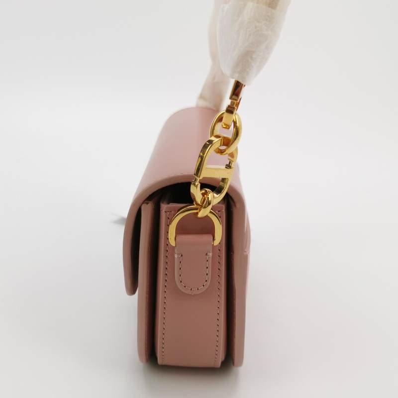 Dior 30 Montaigne蒙田包小號牛皮純色CD標誌斜背包單肩包-2