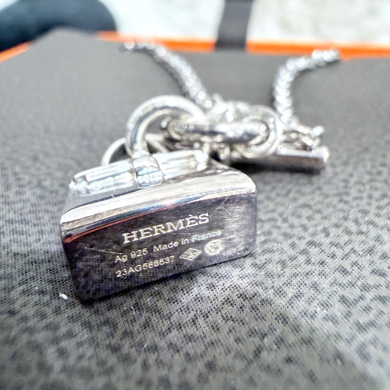 HERMES✨經典Kelly Amulettes 項鍊 925銀-7
