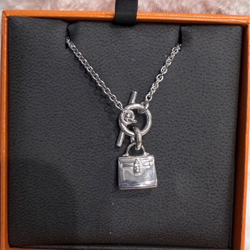 HERMES✨經典Kelly Amulettes 項鍊 925銀-10