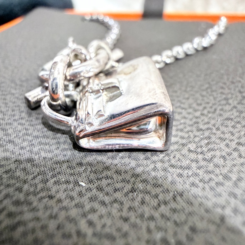 HERMES✨經典Kelly Amulettes 項鍊 925銀-24