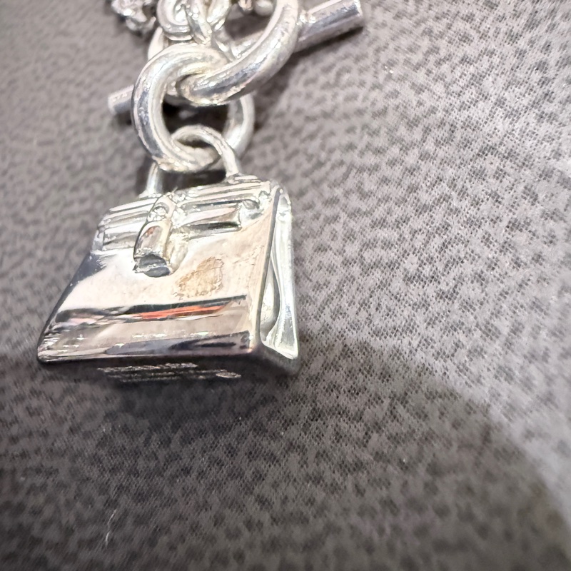 HERMES✨經典Kelly Amulettes 項鍊 925銀-27