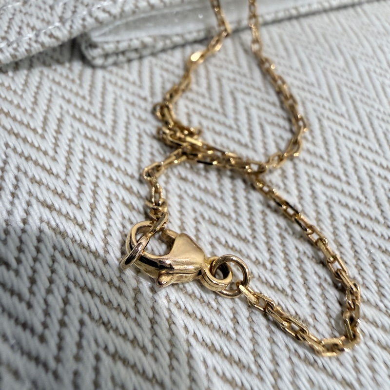 HERMES✨mini pop 奶茶色項鍊-18