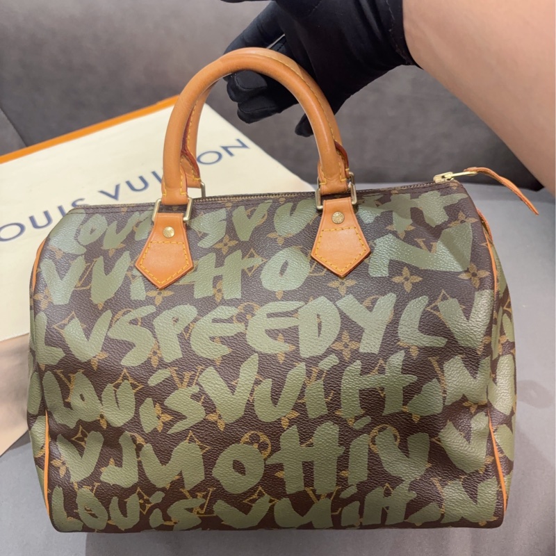 LV Speedy 30 塗鴉限定款-1