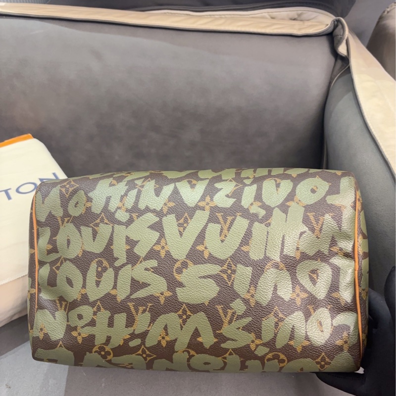 LV Speedy 30 塗鴉限定款-8