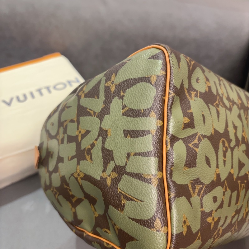 LV Speedy 30 塗鴉限定款-9