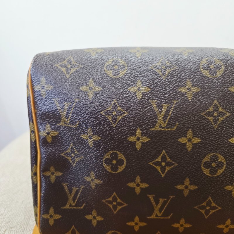 特惠一顆 我最美 Louis Vuitton LV 原花 Speedy30 明星人手一顆 /母親節感恩月活動 贈精美可調式斜背帶 /Monogram皮革手提包 /波士頓包-28
