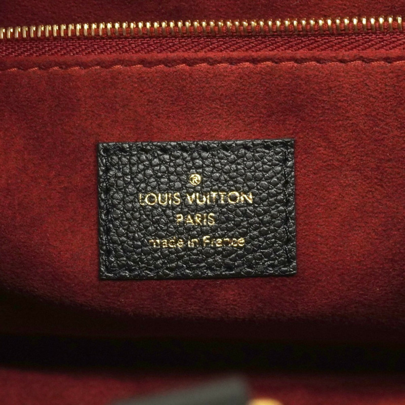 路易威登 Monogram Empreinte Bicolor OnTheGo PM 手提包 M45659 黑色/米色 女士-4