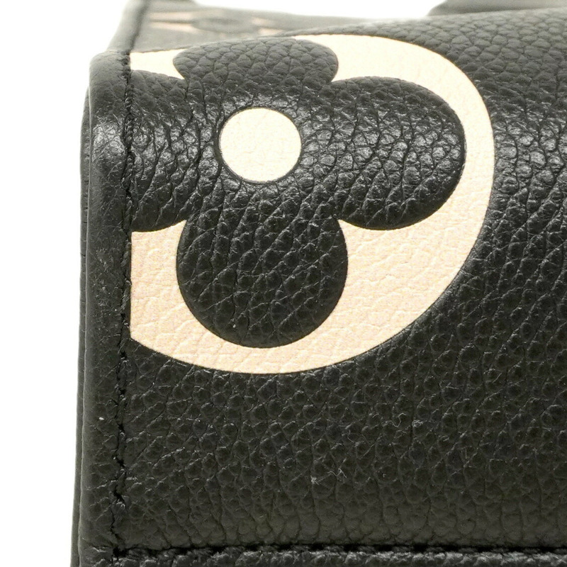 路易威登 Monogram Empreinte Bicolor OnTheGo PM 手提包 M45659 黑色/米色 女士-5