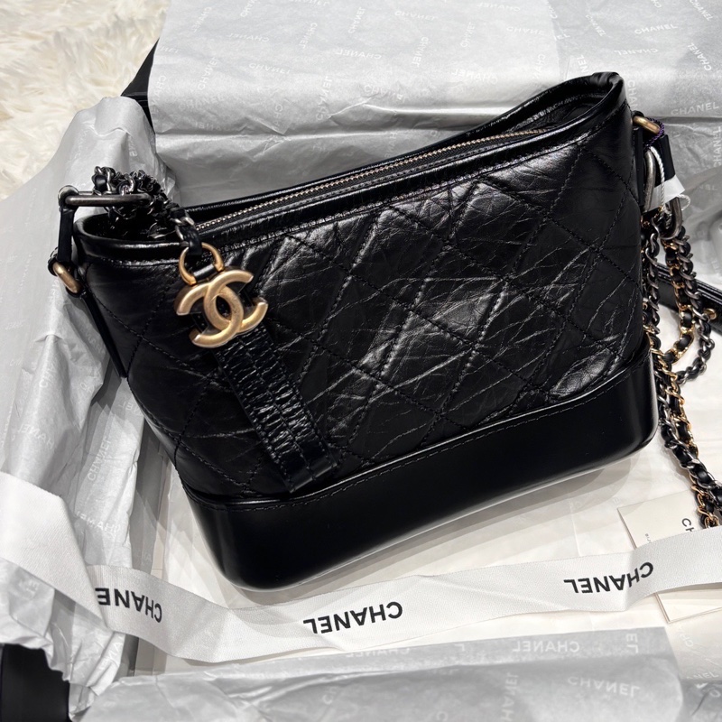 全新 Chanel 香奈兒黑金流浪小號23芯片-0