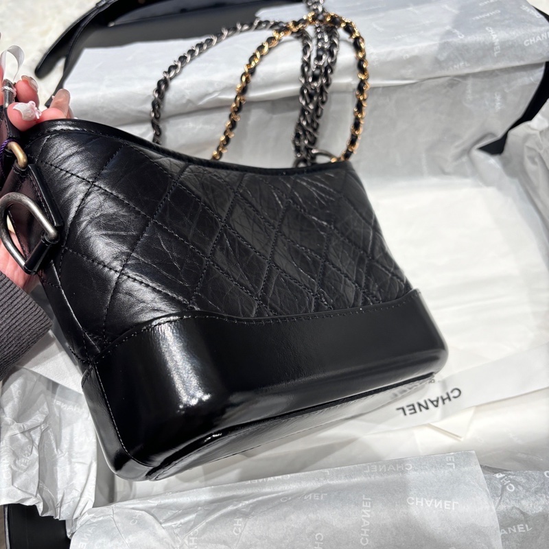 全新 Chanel 香奈兒黑金流浪小號23芯片-5