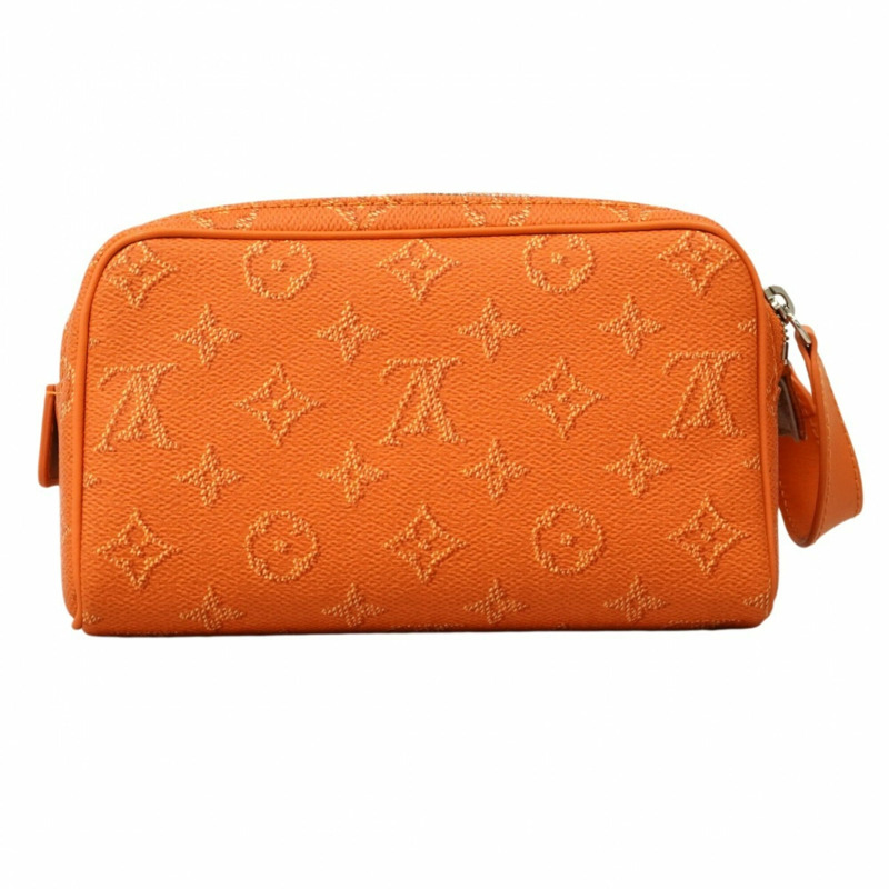 路易威登 Monogram Heritage 迷你 Dopp Kit 手提包 M26873 焦糖色 男士-6