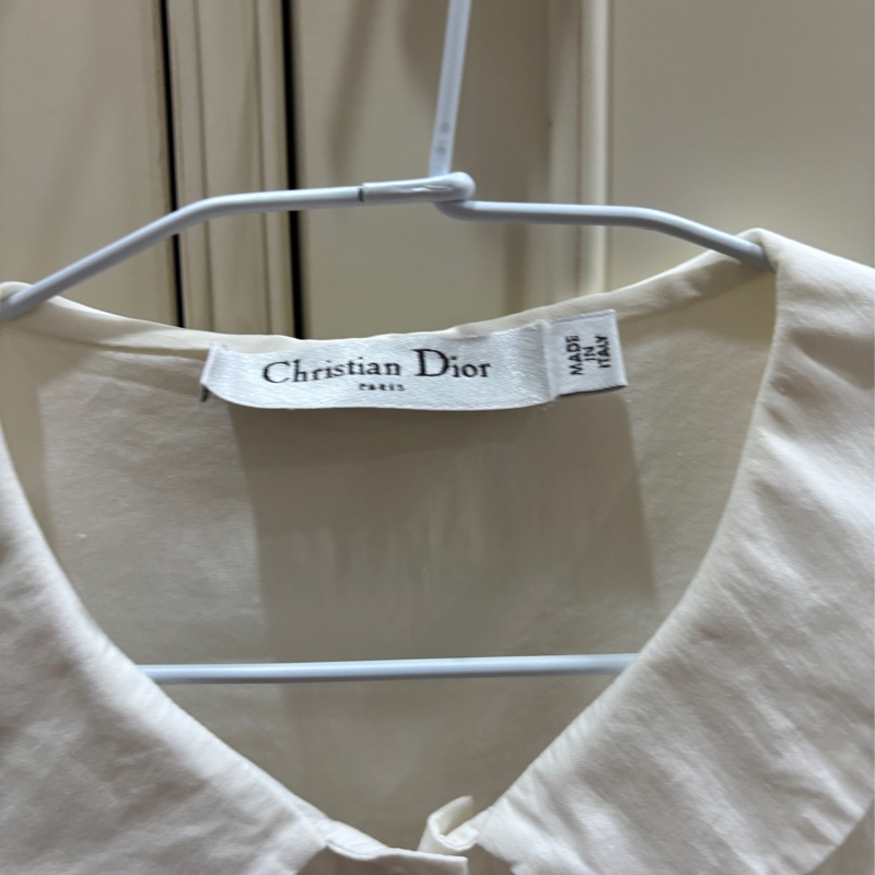 Dior蓬蓬袖襯衫-1