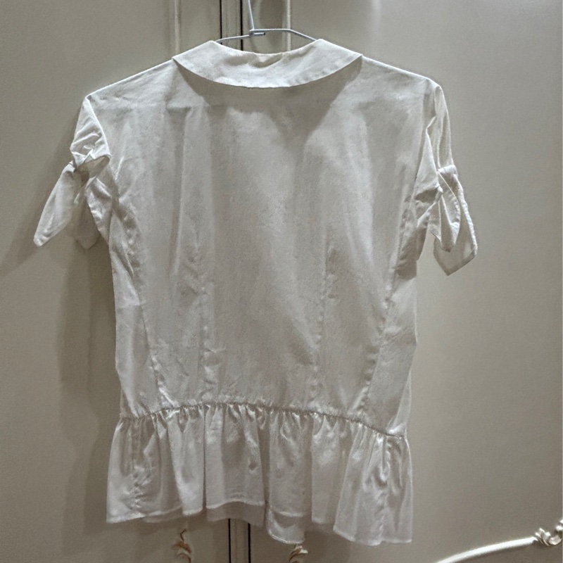 Dior蓬蓬袖襯衫-4