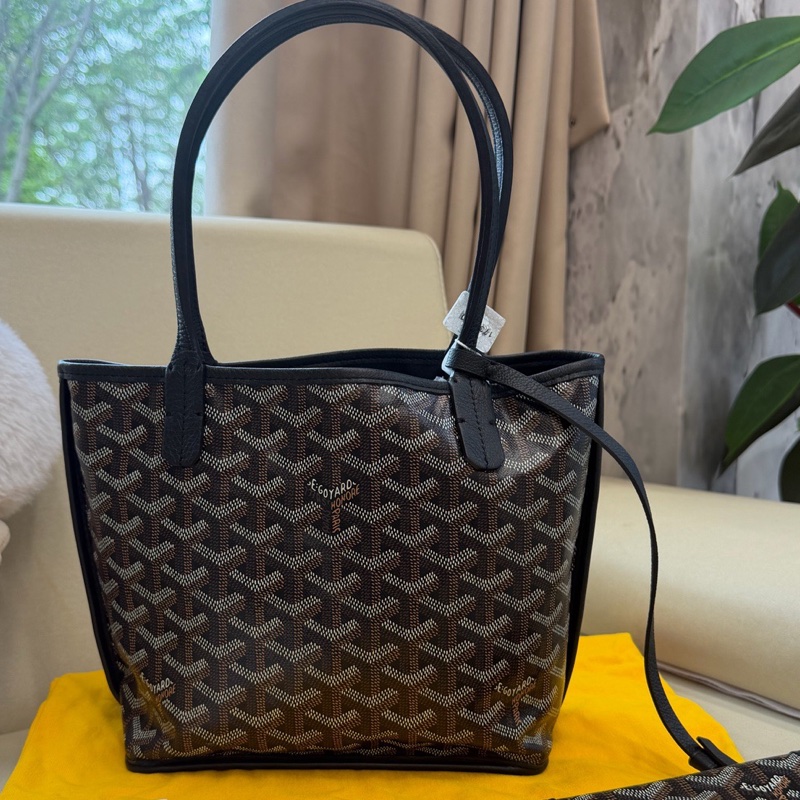 Goyard戈雅黑色托特mini（24年）配塵袋-0
