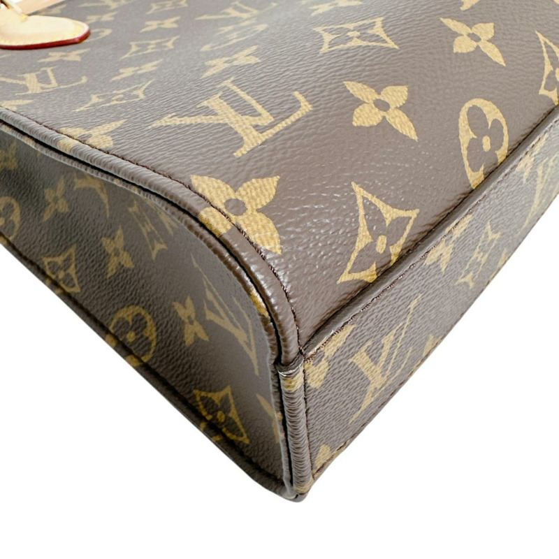 路易威登 LOUIS VUITTON 手提包 Sac Plat BB Monogram 帆布 M46265 棕色-8