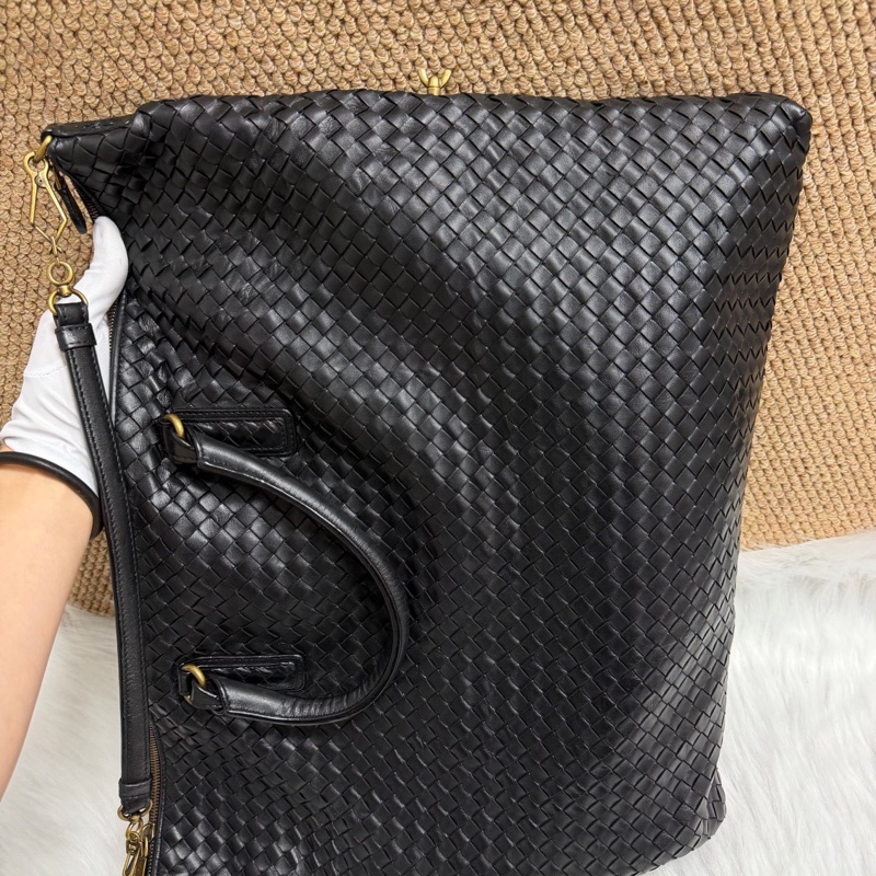 Botyega Veneta葆蝶家黑色变形金刚 底长50cm。-2