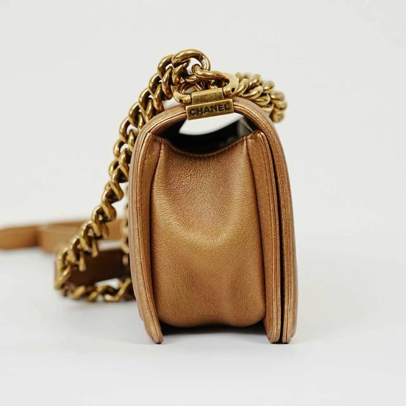 Chanel • Le Boy 20 金色金釦杜拜宮廷系列 小號-6