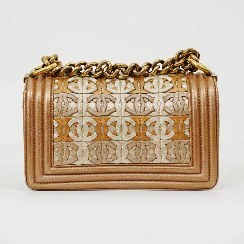 Chanel • Le Boy 20 金色金釦杜拜宮廷系列 小號-7