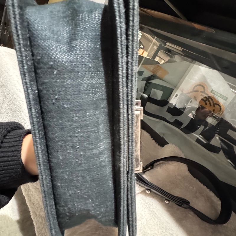 Chanel • Le Boy 20 丹寧牛仔銀釦 小號-13