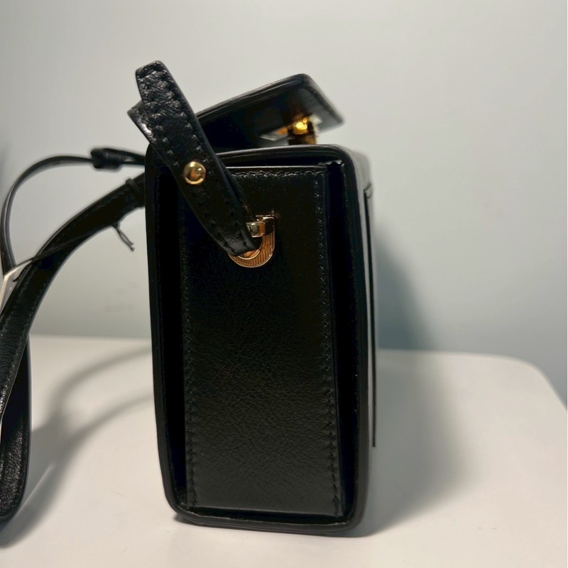 FURLA ARCO MINI SHOULDER BAG 小黑盒 飯盒包-10