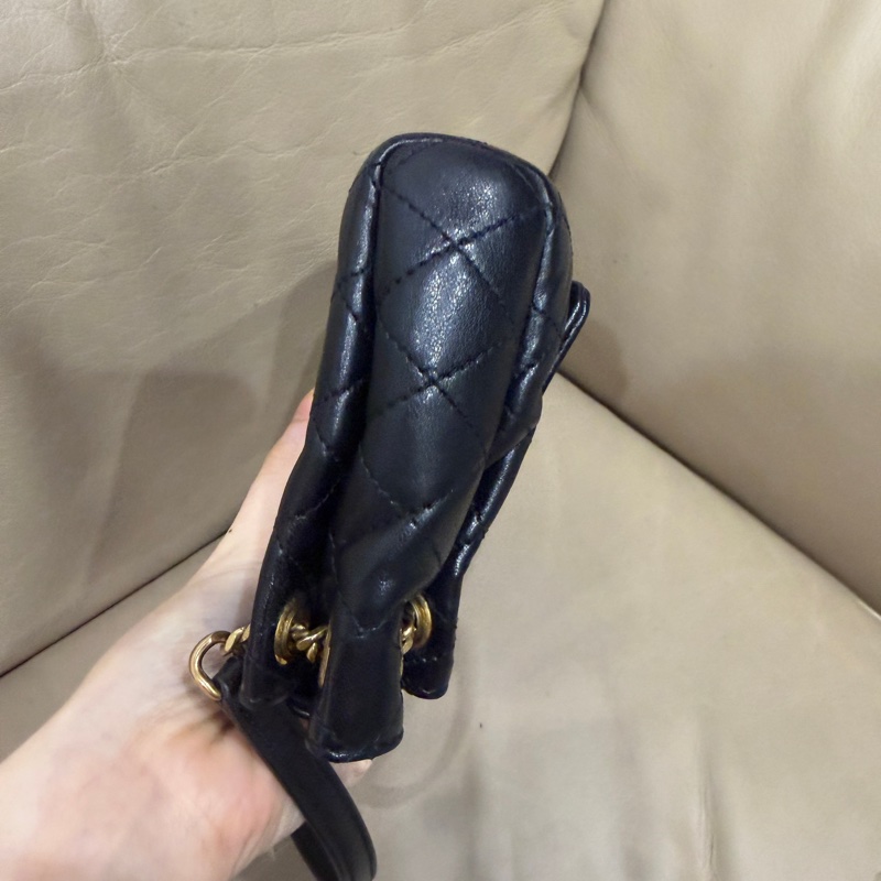 🈶購證❤️ ysl #黑金 #nolita #小方胖 #鏈條包-7
