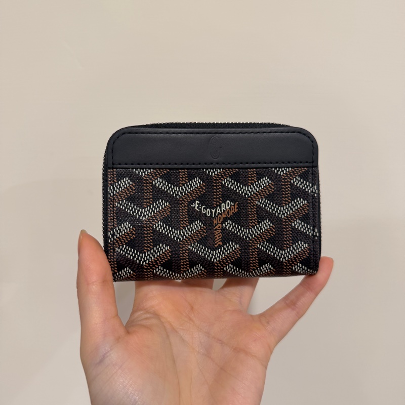 🈶購證❤️ goyard #黑色 #老花 #零錢包 #錢包-0
