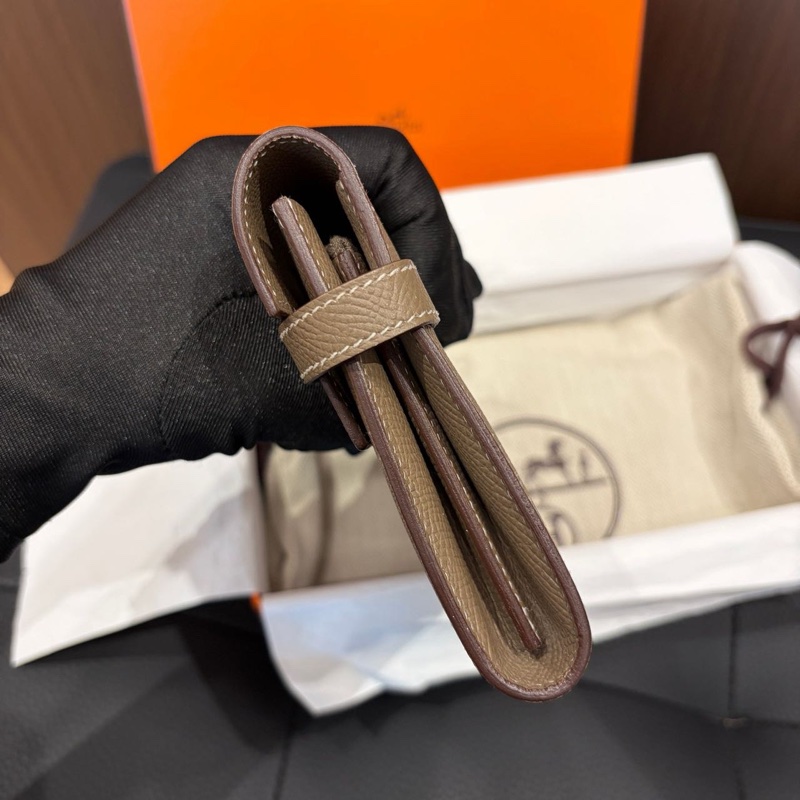 🌈Hermes🧡Kelly Wallet長銀包🧡大象灰金扣🌟未使用閑置🌈Epsom皮🌟kellywallet🌟kelly🌟hermeswallet🌟愛馬仕🌟-3