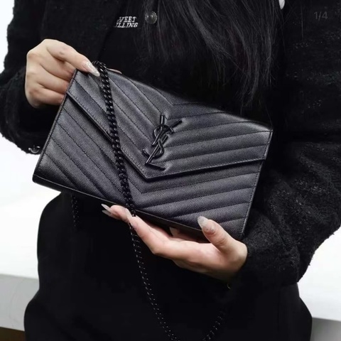 99新🈶購證❤️ ysl #soblack #全黑 #荔枝皮 #woc