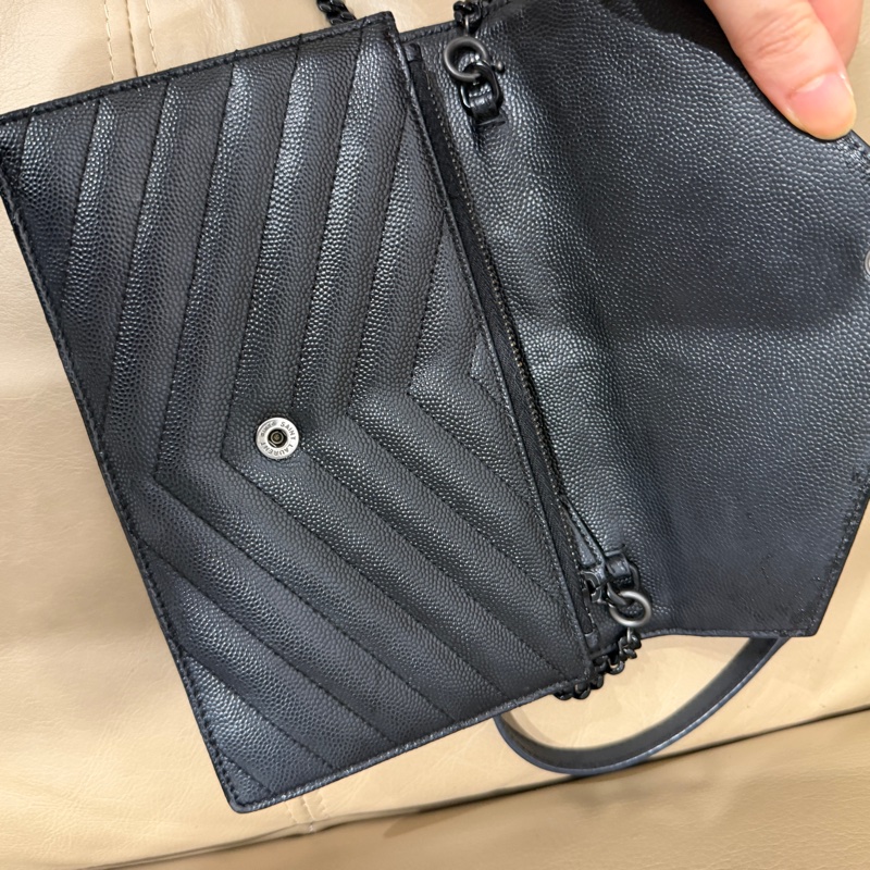 99新🈶購證❤️ ysl #soblack #全黑 #荔枝皮 #woc-14