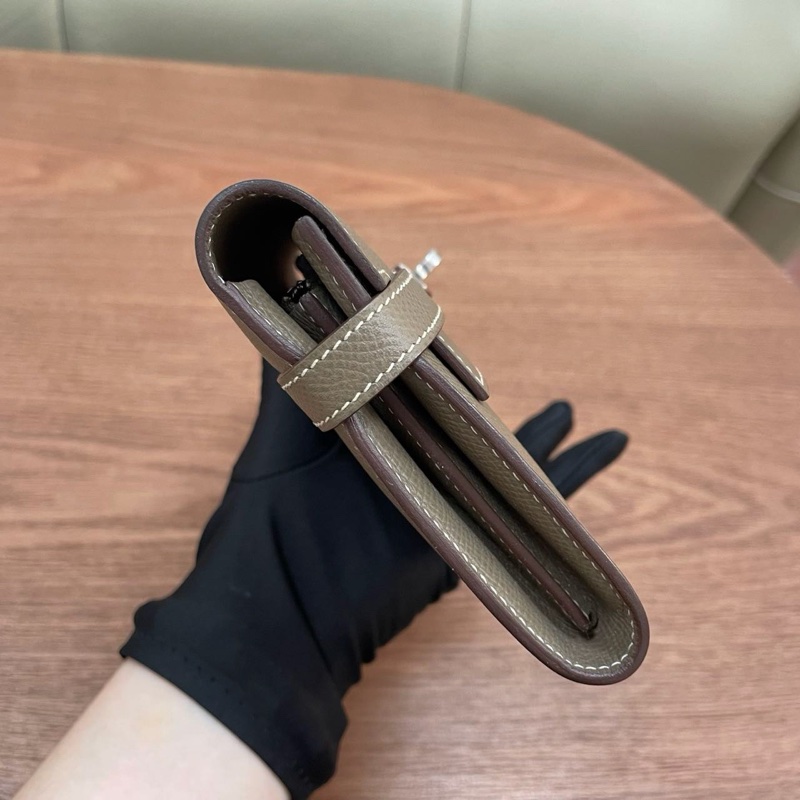 🌈Hermes🧡Kelly Wallet長銀包🧡大象灰銀扣🌟99.5新閑置🌈Epsom皮🌟kellywallet🌟kelly🌟hermeswallet🌟愛馬仕🌟-7