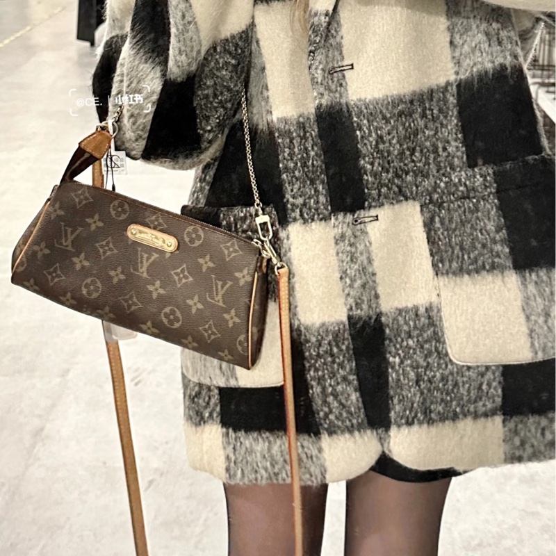 🈶兩條肩帶❤️ lv #eva #老花 #鏈條包 #woc-1