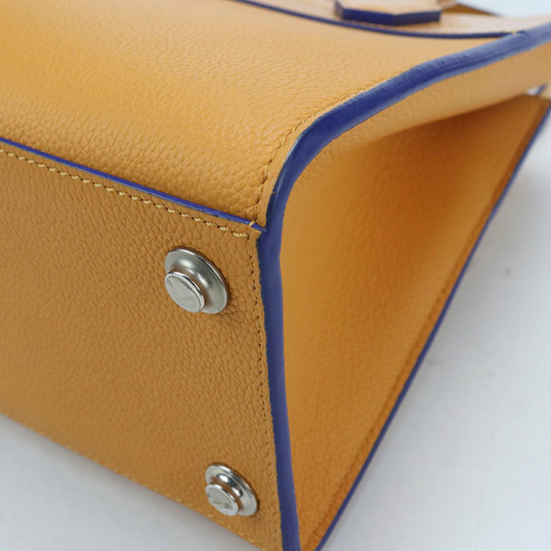 路易威登 (LOUIS VUITTON) City Steamer PM 兩用手提包，Taurillon 皮革，女士，橙色-6
