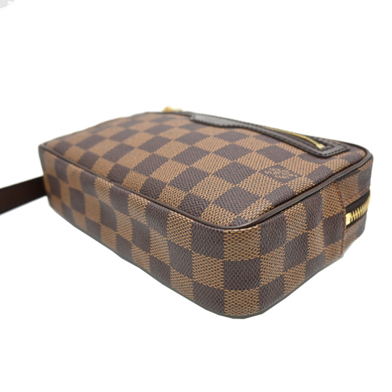 路易威登 Pochette Billet Macao 男女單肩包 N61739(已停產)Damier Brown-2