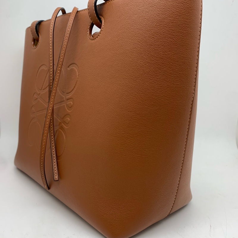 羅意威Loewe Anagram Tote系列 牛皮革壓印logo托特包 手提包 尺寸：29*25*14-2