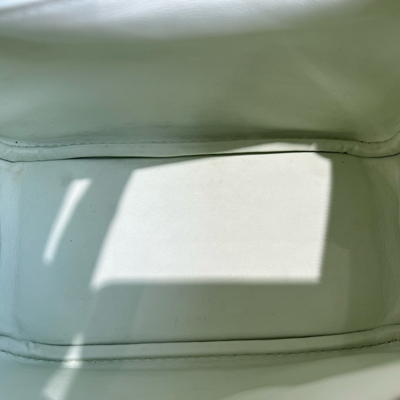 Hermès 愛馬仕 氣泡綠mini lindy U刻 底長16s-7