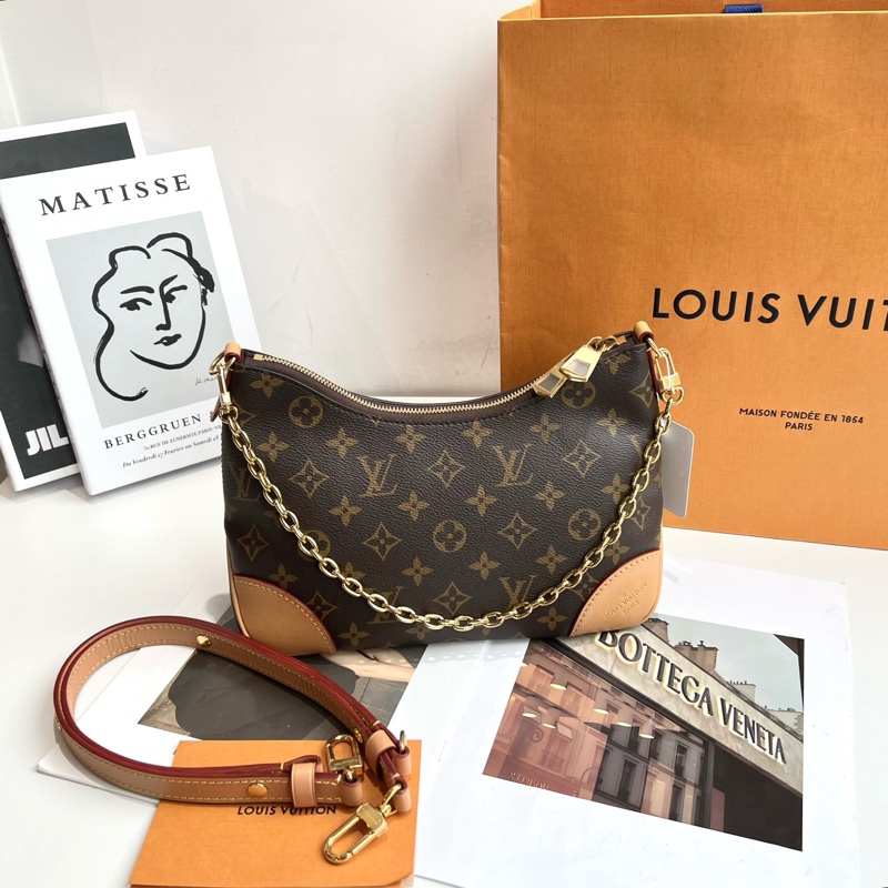Louis Vuitton 路易威登 黄牛角斜挎包 芯片 25年票-2