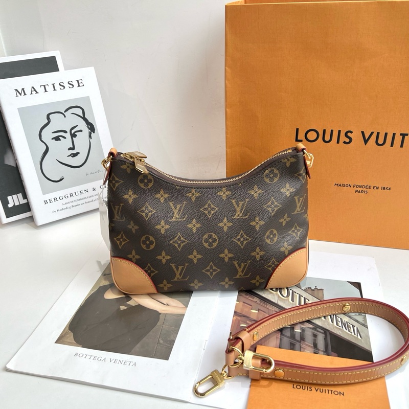 Louis Vuitton 路易威登 黄牛角斜挎包 芯片 25年票-3