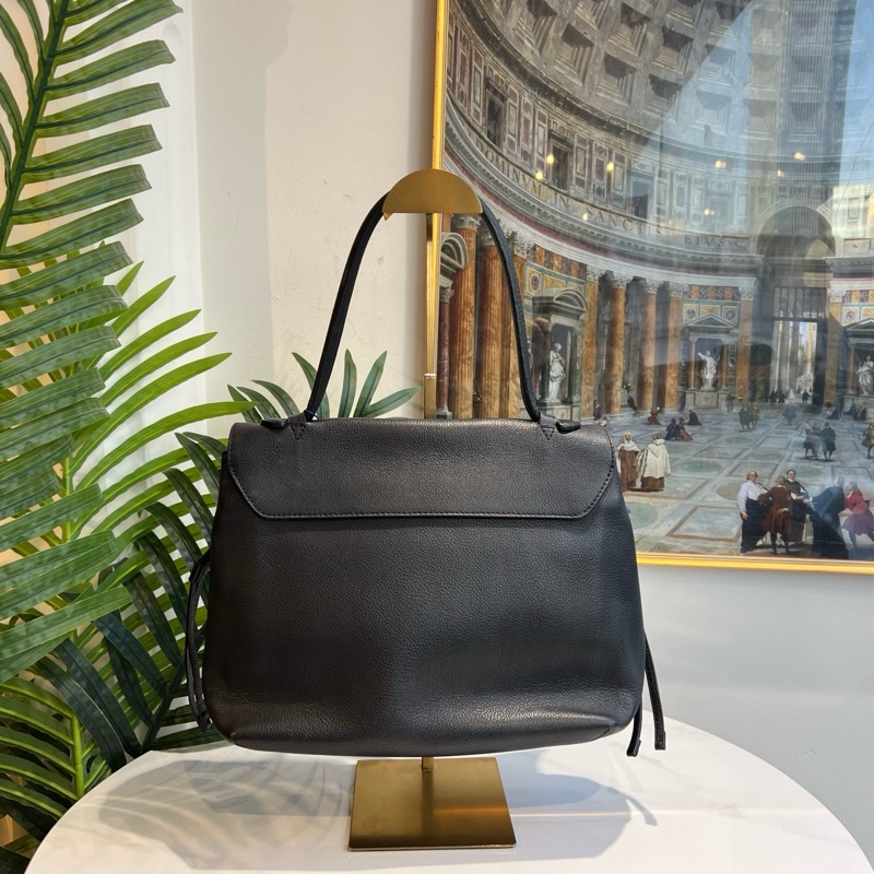 Louis Vuitton 路易威登 lockme全皮黑色 14s-1