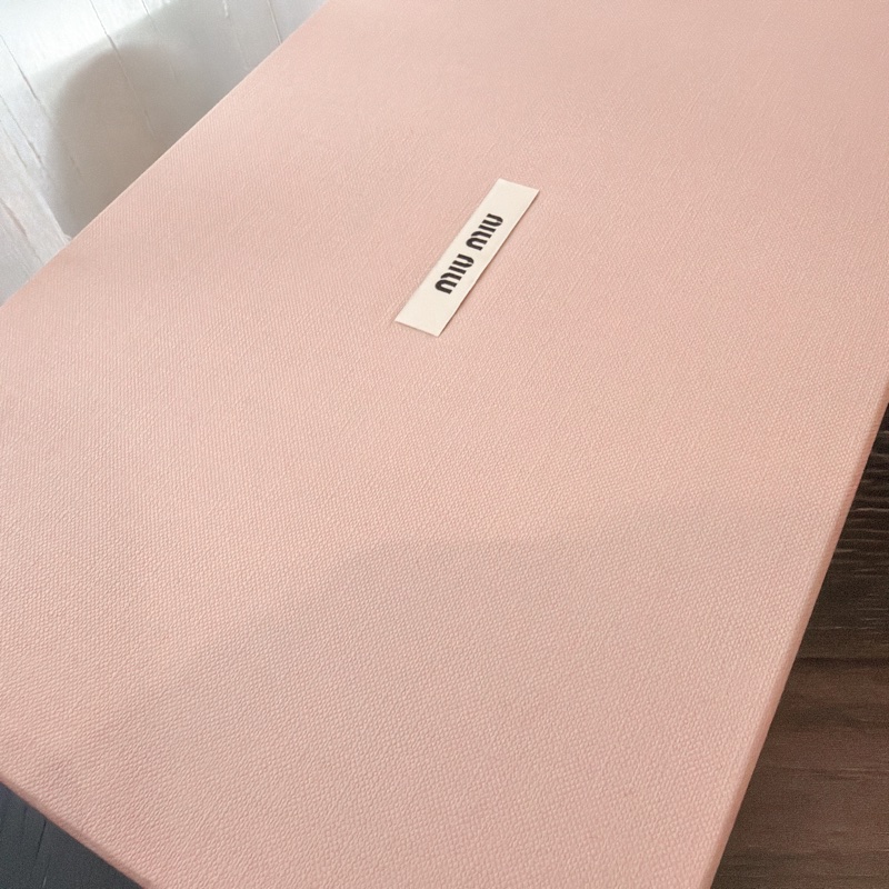 二手精品自賣❤️Miu Miu撞色深藍*白雙鞋袋造型髒髒後鬆緊小白鞋👟36.5號.全配-21