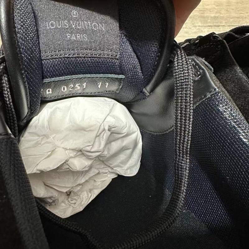 Louis Vuitton路易威登 trainer 黑色 麂皮 黑武士 45碼-7