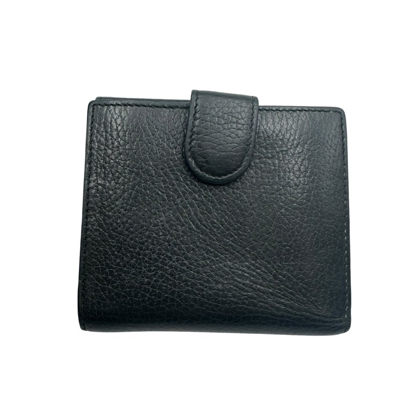 【美收精品】Gucci 黑色短夾 C-493【隔月月中將轉賣至日本 上架期限30天】-3