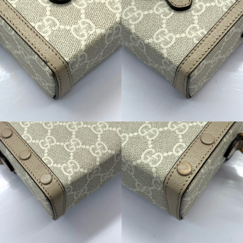 GUCCI 古馳 經典1956 HORSEBIT 馬銜扣斜背包 699296-4