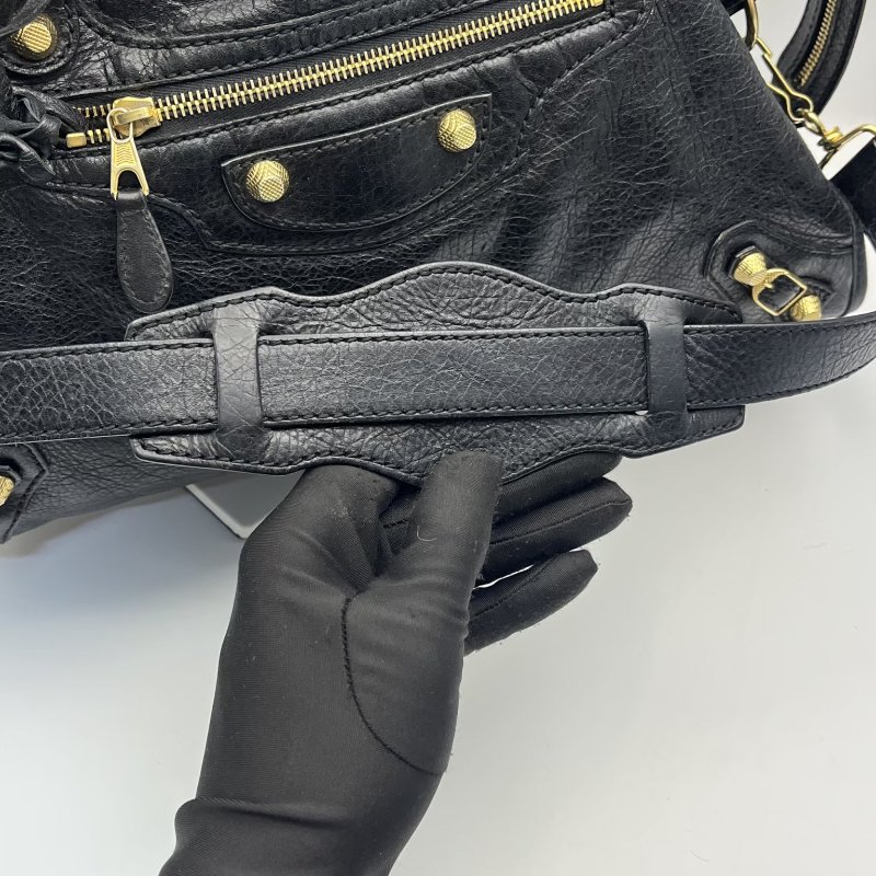 🏷Balenciagaco黑金機車包-5
