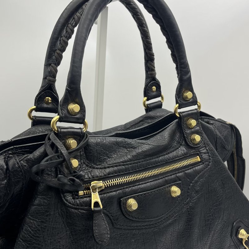 🏷Balenciagaco黑金機車包-10